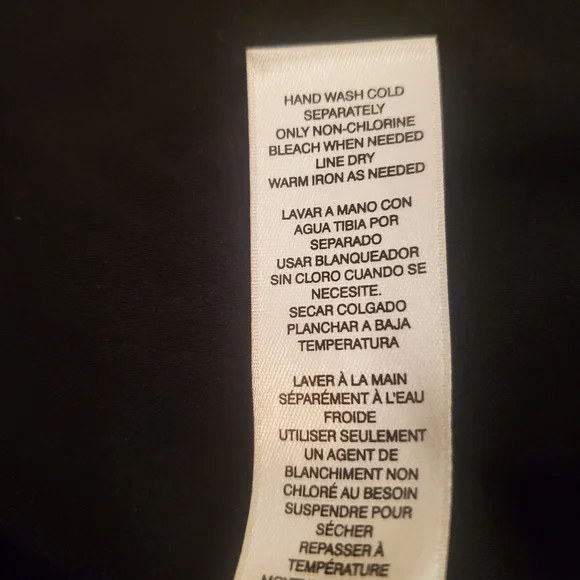 CHICO'S Black Cream Zebra Print Wool‎ Blend Open Front Vest   Women's Size XL - Picture 10 of 11